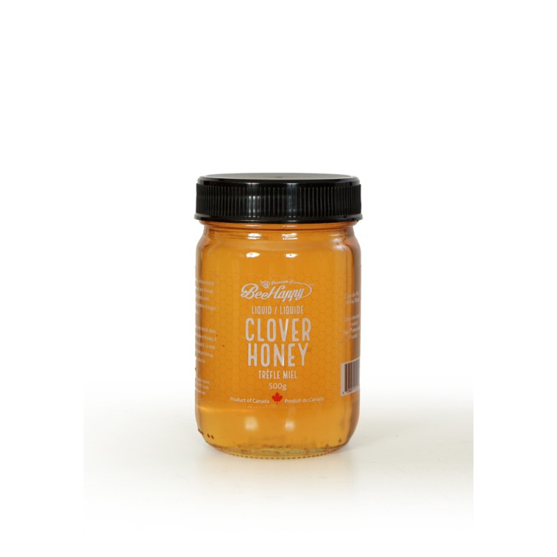 Bee Happy Clover Honey 500g